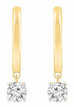 Ethische Diamanten, Pendientes - yellow gold-coloured