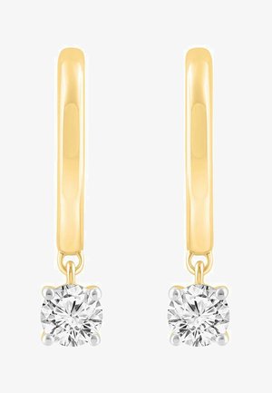Ethische Diamanten, Kõrvarõngad - yellow gold-coloured