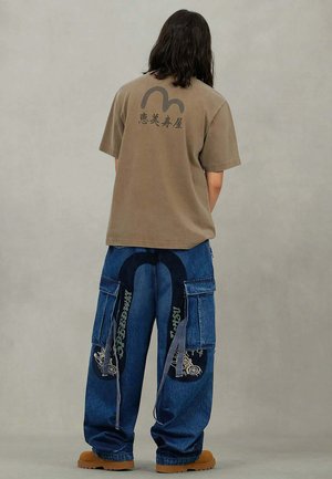 T-shirt con stampa - beige