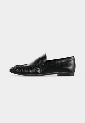 MICHAEL Michael Kors, JENNINGS RUCHED LOAFER - Chaussons - black