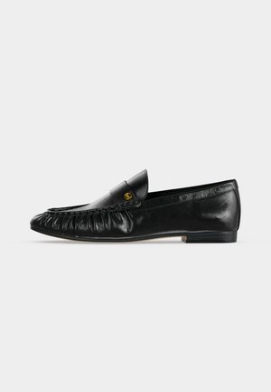 MICHAEL Michael Kors, JENNINGS RUCHED LOAFER - Chaussons - black