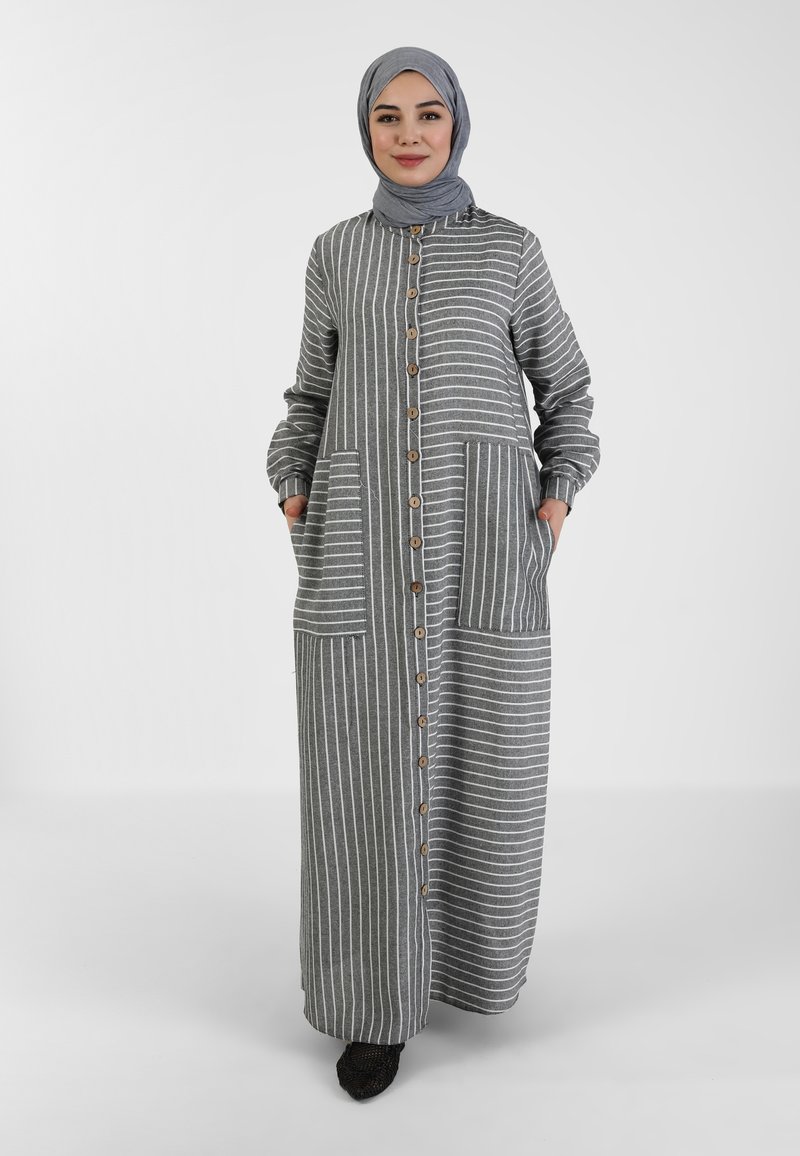 Modanisa STRIPE - MODEST - Maxi dress - black - Zalando.de