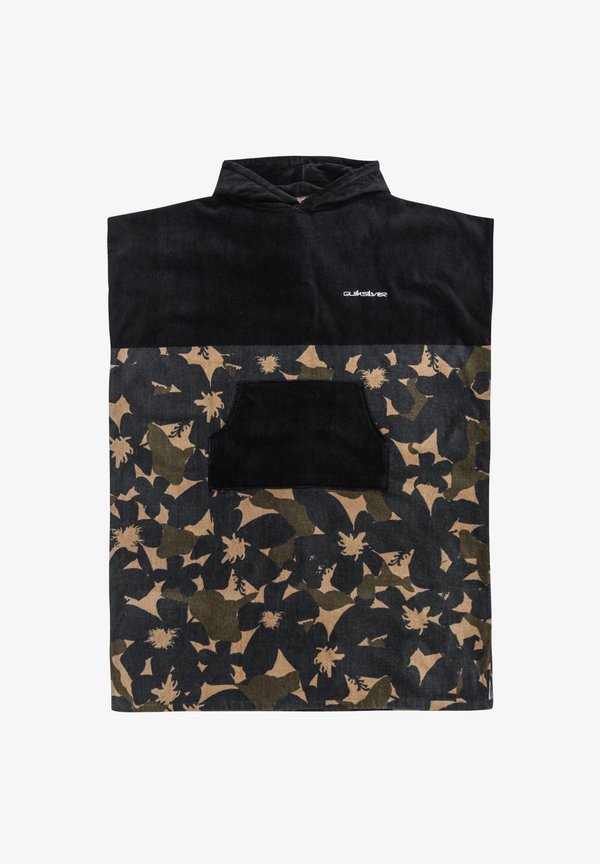 HOODY TOWEL - Beach accessory - grape leaf