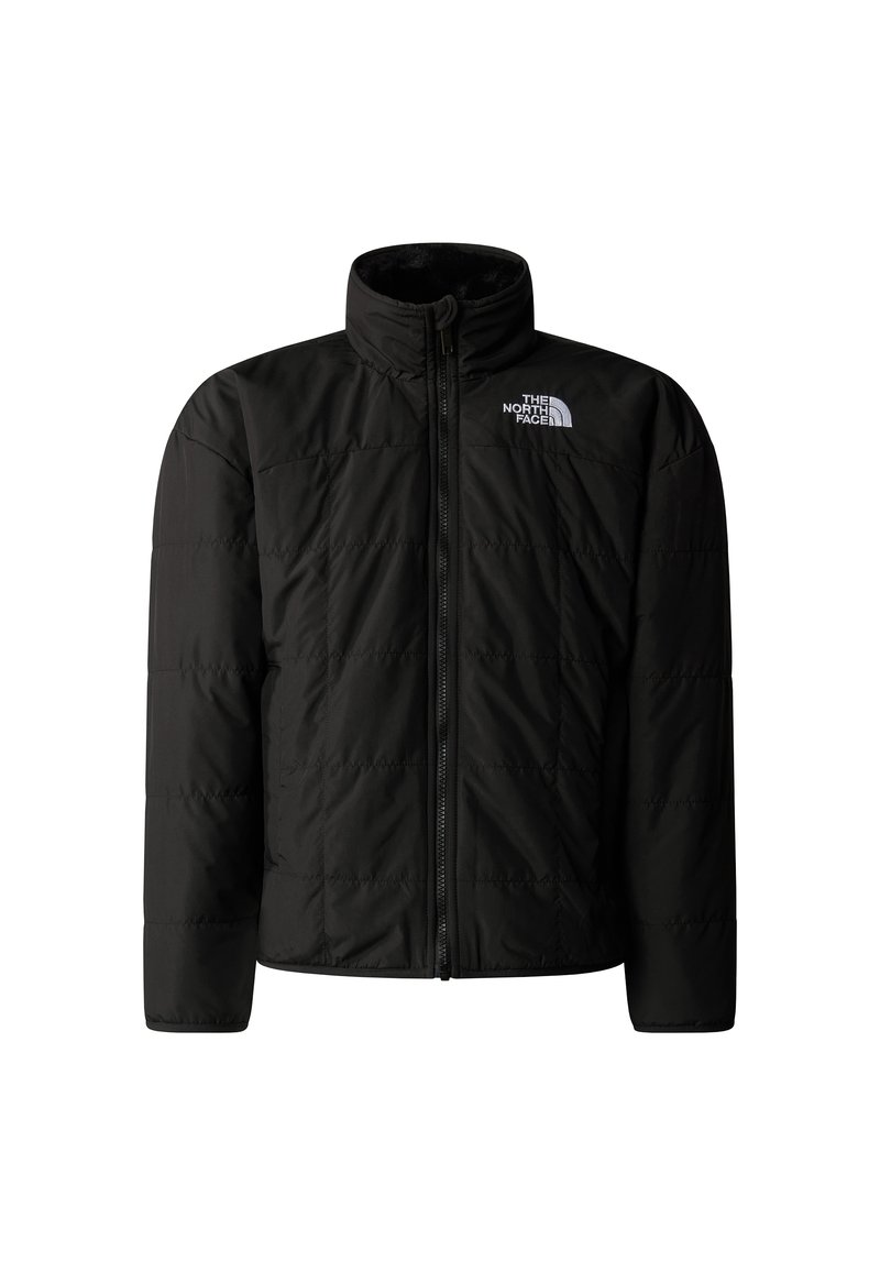 The North Face G REVERSIBLE SHASTA FZ JACKET - Winter jacket - black ...