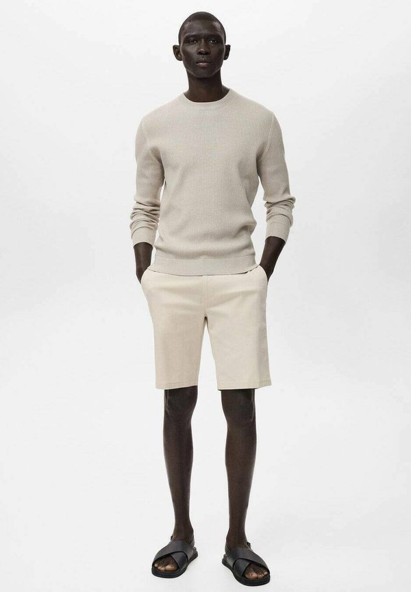 STRAIGHT BERMUDA  - Shorts - beige4