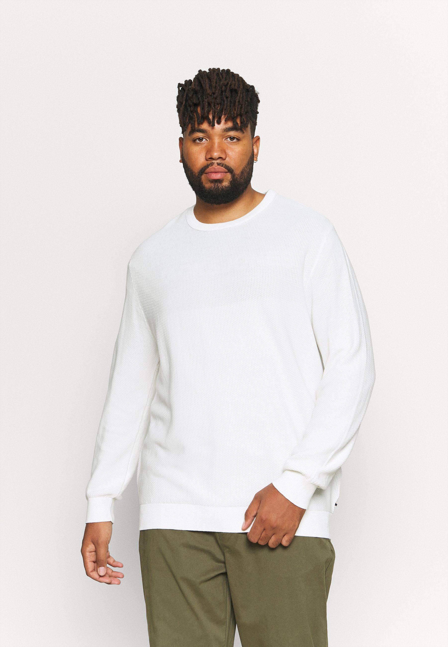 White Men's Knitwear | Free Delivery 