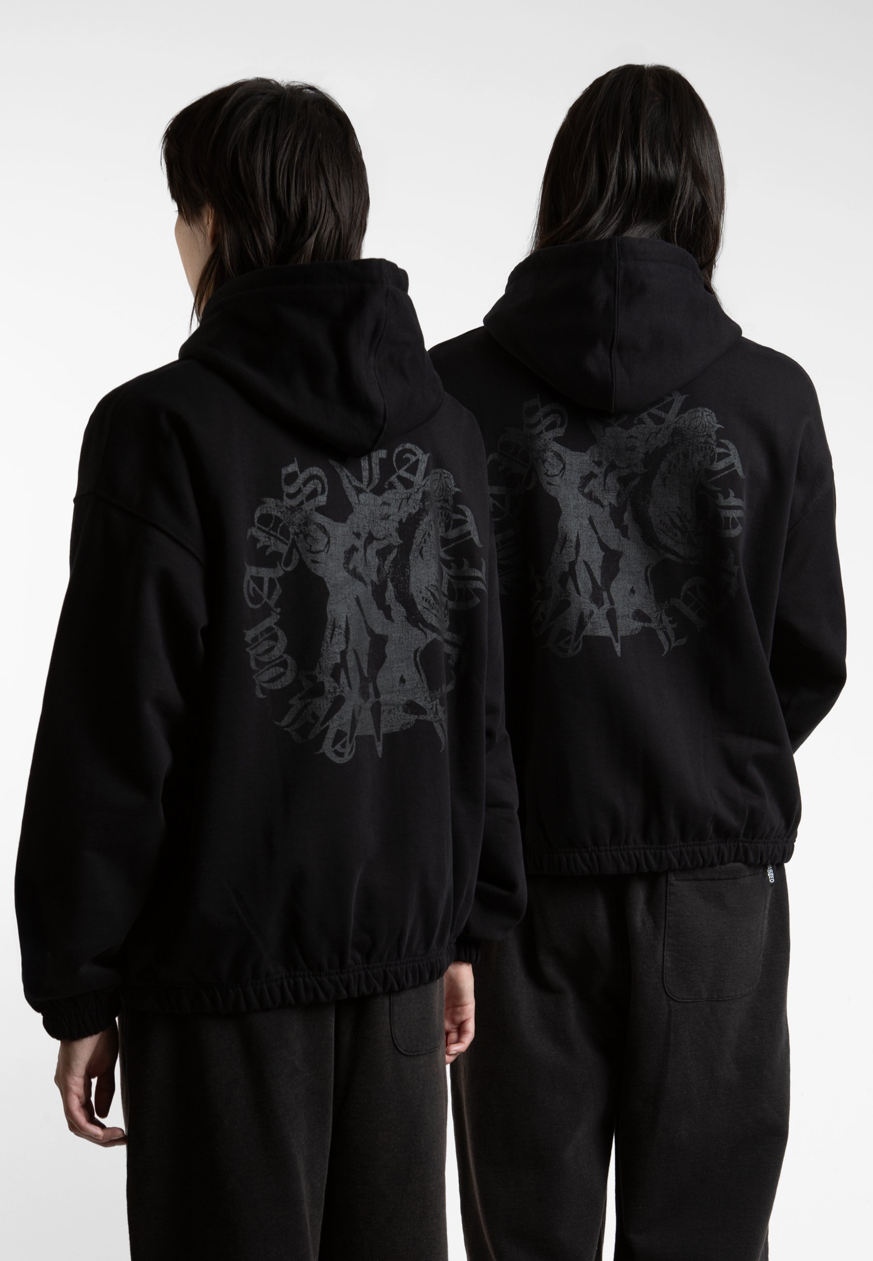 Wasted Youth HOODIE #2 Black XL Wasted - Hoodie ウエステッドユース 