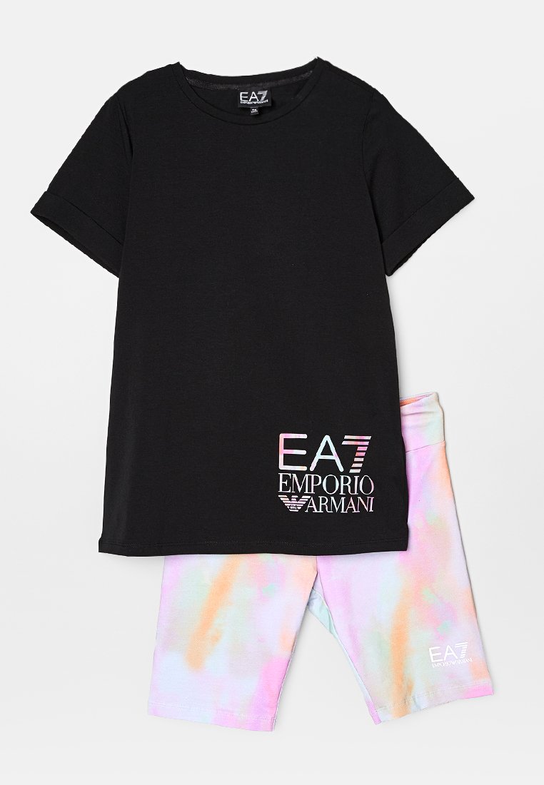 EA7 Emporio Armani T-shirt print zwart EA7 Emporio Armani T-shirt print zwart