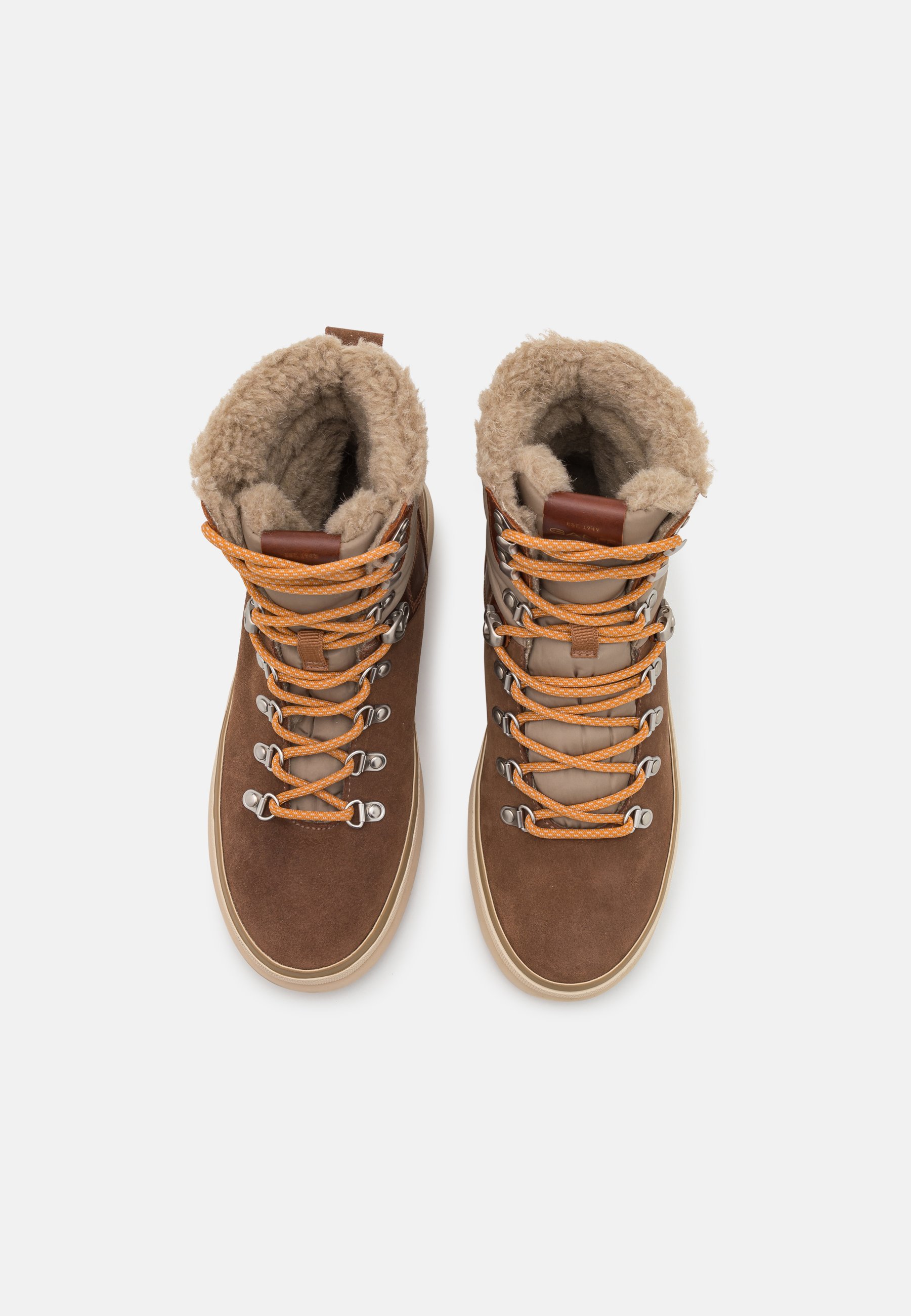 GANT FRENNY - Botines con cordones - warm khaki/caqui - Zalando.es