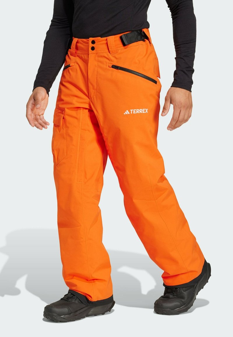 Adidas Terrex XPERIOR TWO-LAYER INSULATED TECH - Skijaške hlače - semi impact orange white