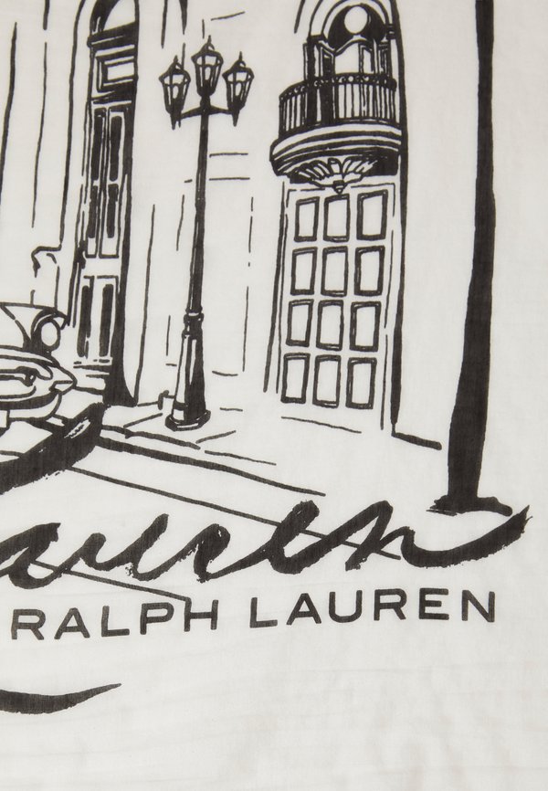 SQUARE - Foulard - cream3