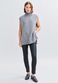 OPUS EVITA REMIX - Slim fit jeans - black