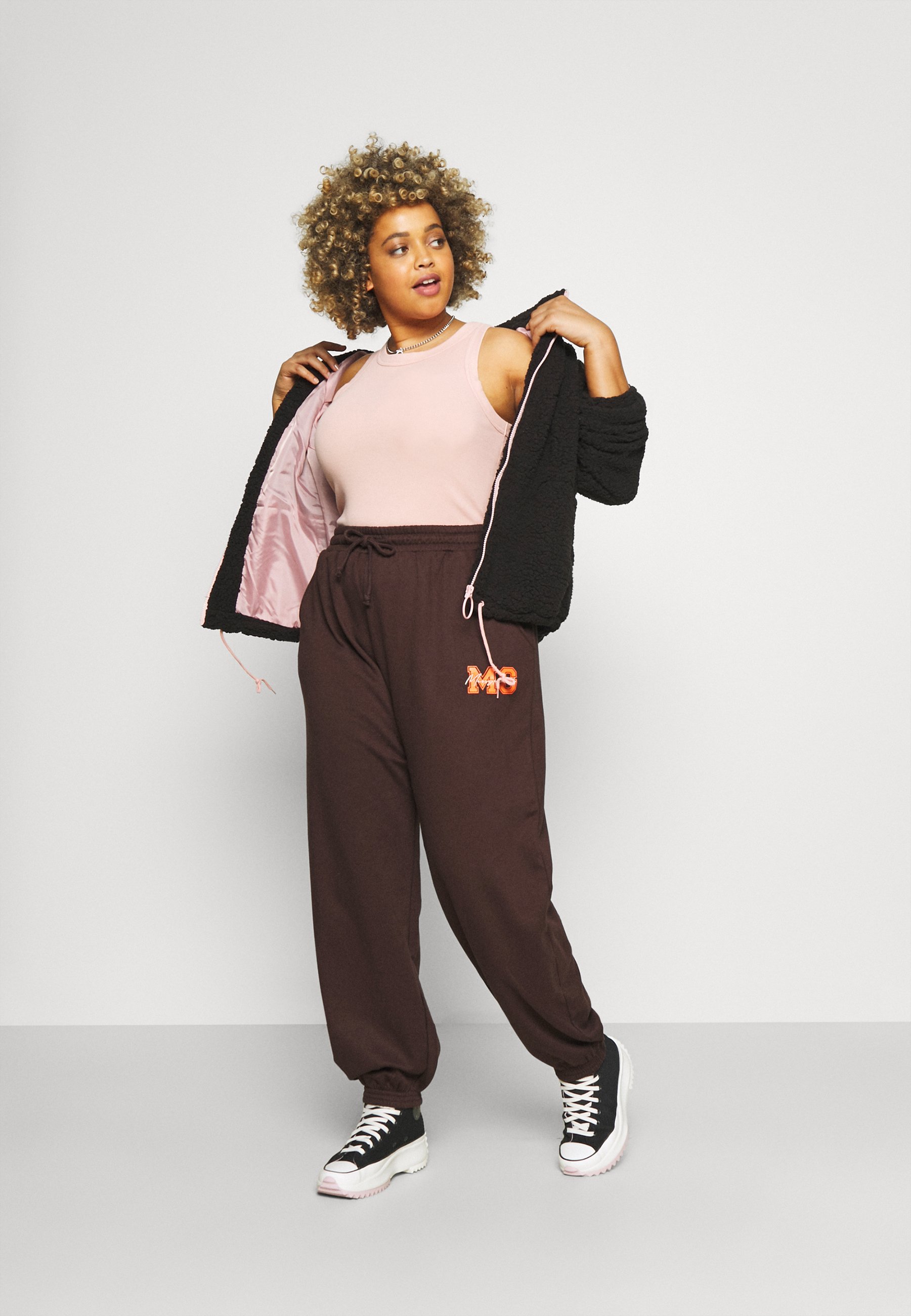 Missguided Plus PRINTED JOGGER 