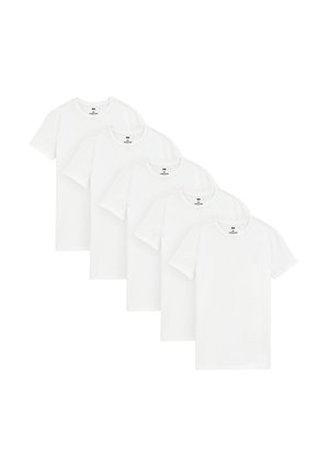 5 MULTIPACK - T-shirts basic - white