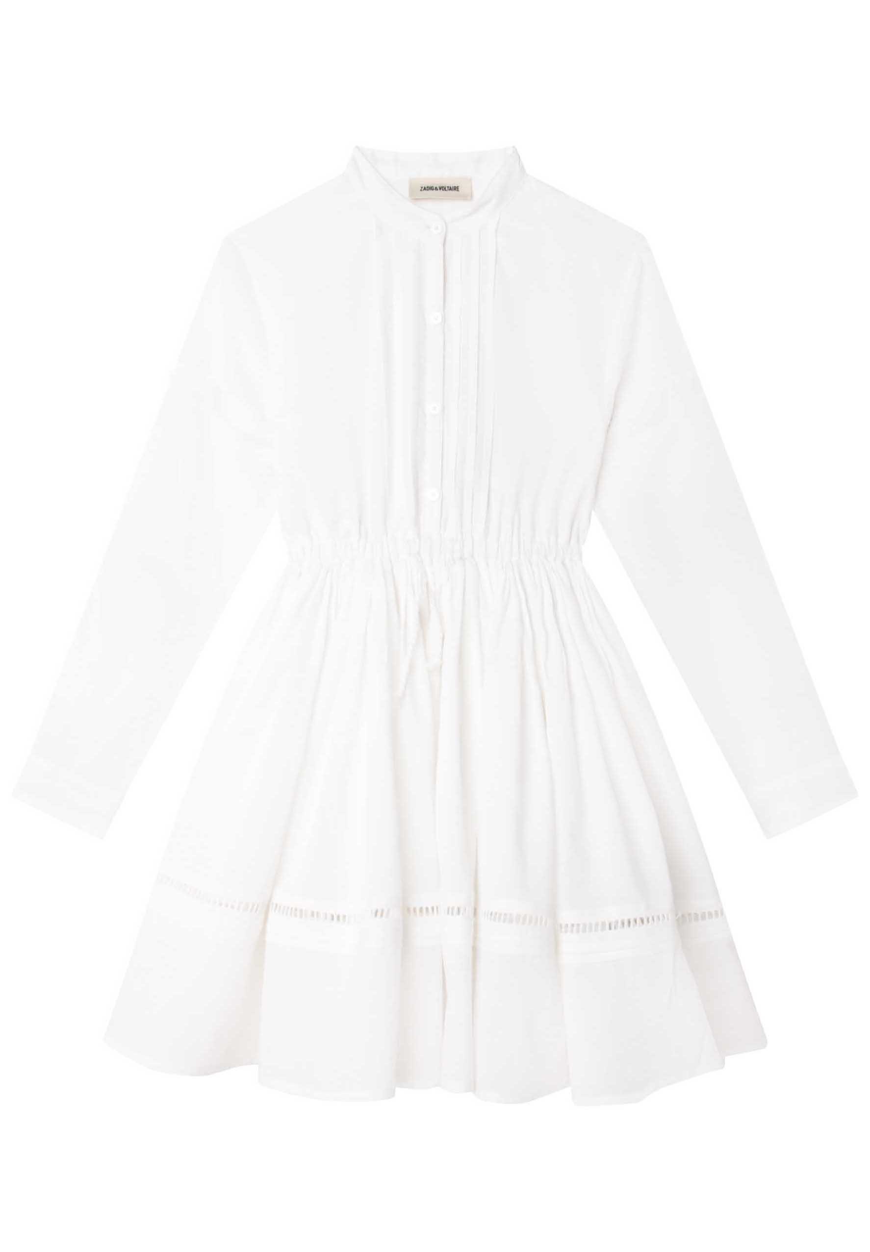 robe blanche zadig et voltaire