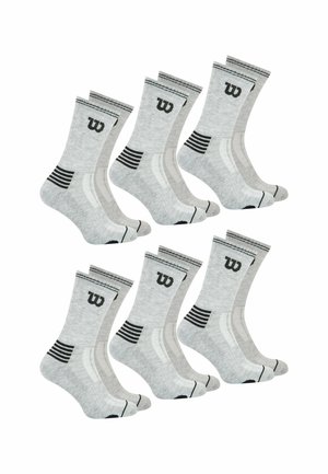 6 PACK - Chaussettes - gris