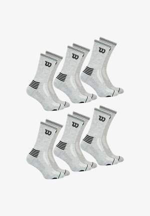 Wilson 6 PACK - Chaussettes - gris
