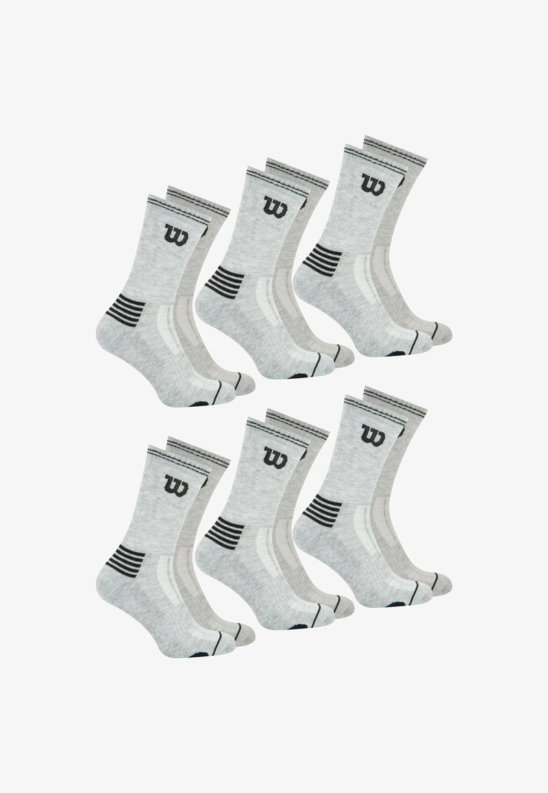 Wilson 6 PACK - Chaussettes - gris