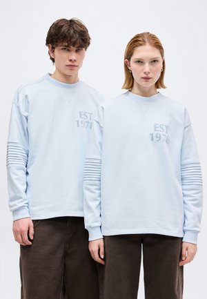 THE CLEAN CAPSULE CREWNECK UNISEX - Φούτερ - ice blue