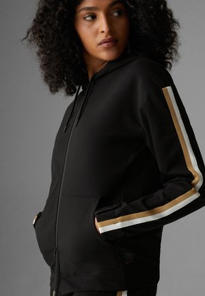 ELSIE - Zip-up sweatshirt - schwarz
