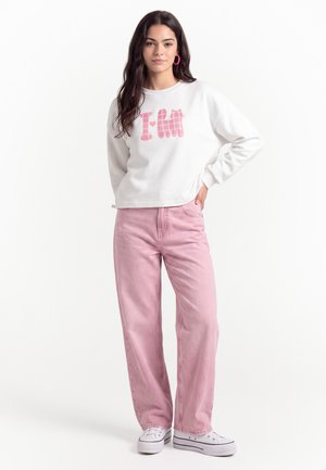 myMo, Sweatshirt - white