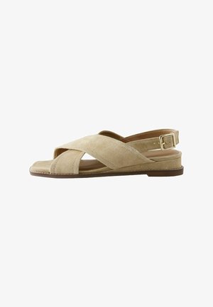 Next, REGULAR FIT - FOREVER COMFORT® OPEN TOE SANDALS - Sandále - camel