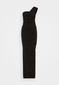 BALI ONE SHOULDER MAXI - Jersey dress - black