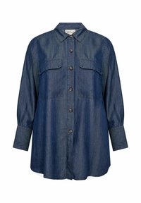 WA-FLORA 4 - Bluza z gumbi - dark blue denim