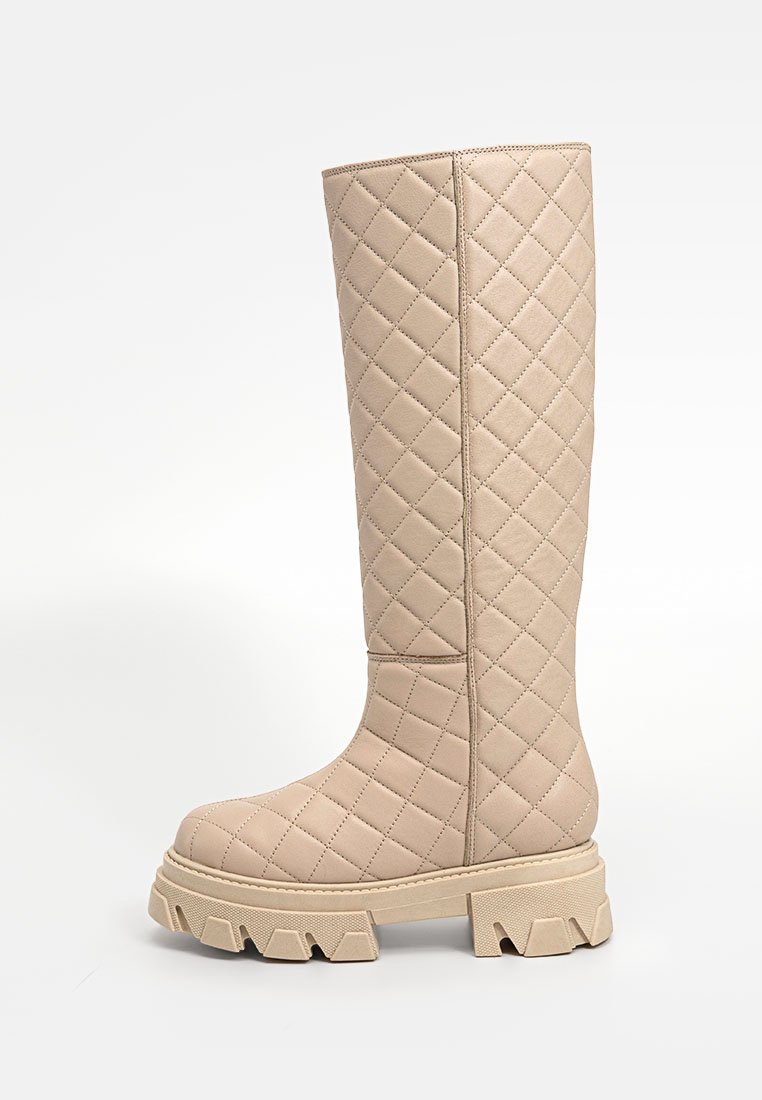 ALOHAS Plateaulaarzen beige ALOHAS Plateaulaarzen beige