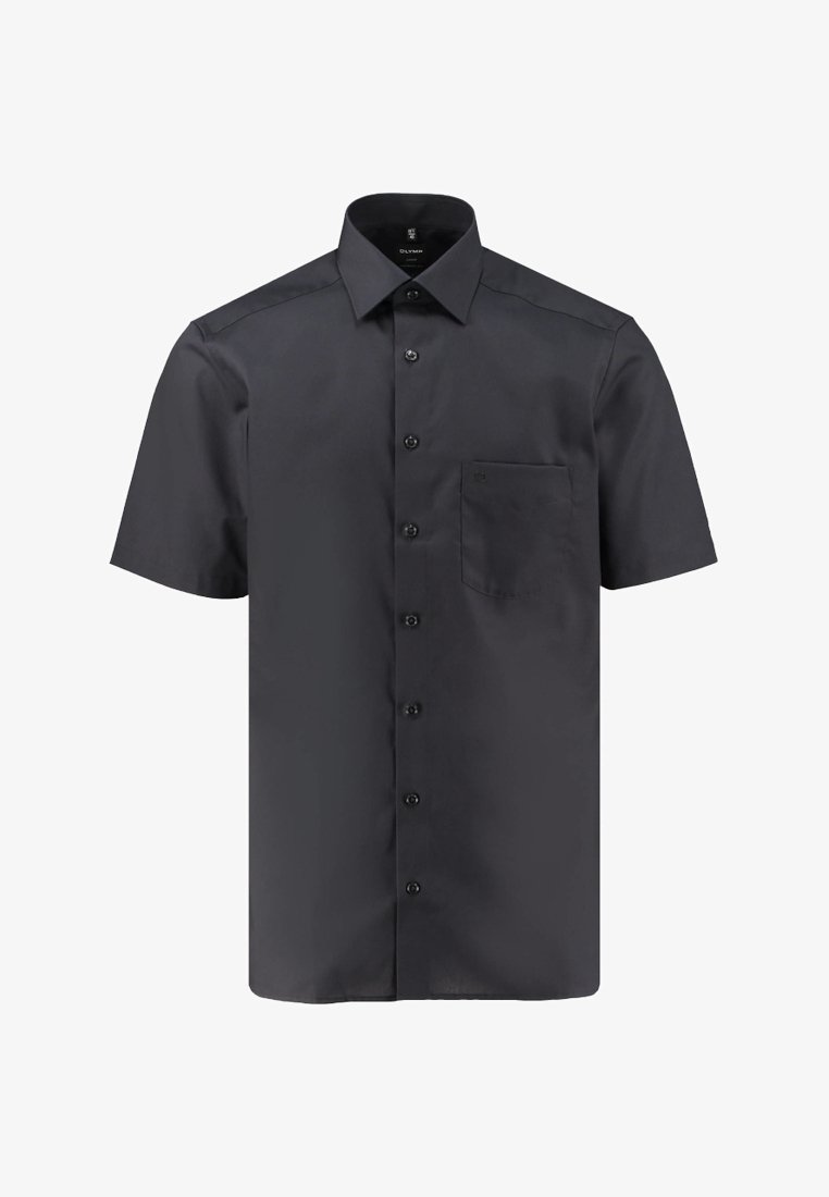 OLYMP Businesshemd - schwarz