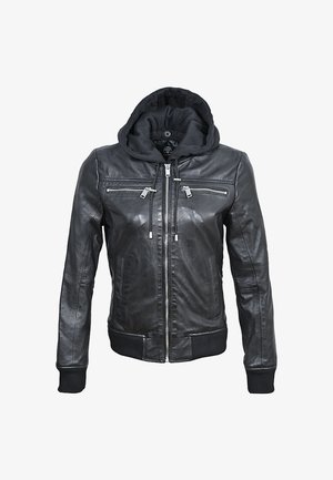 Le Temps Des Cerises Chaqueta de cuero - black