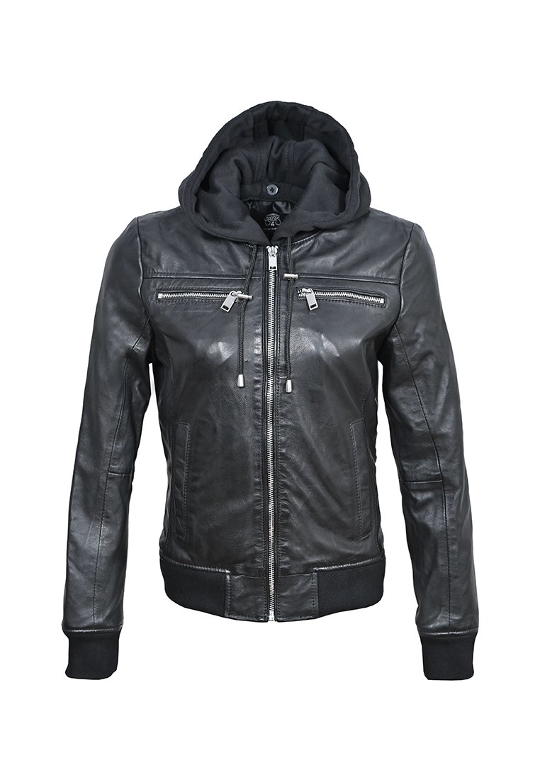 Le Temps Des Cerises Giacca di pelle - black