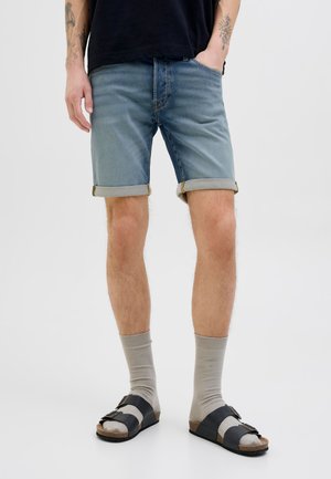 Jack & Jones, JJIRICK JJICON I K MF - Jeans Shorts - blau