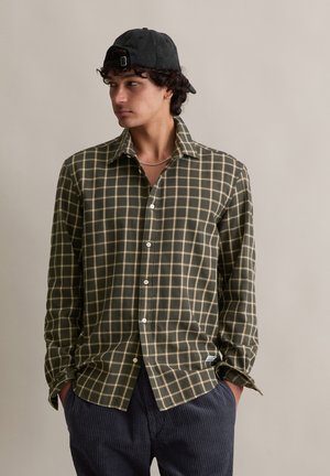 LONGSLEEVE - Hemd - dark green