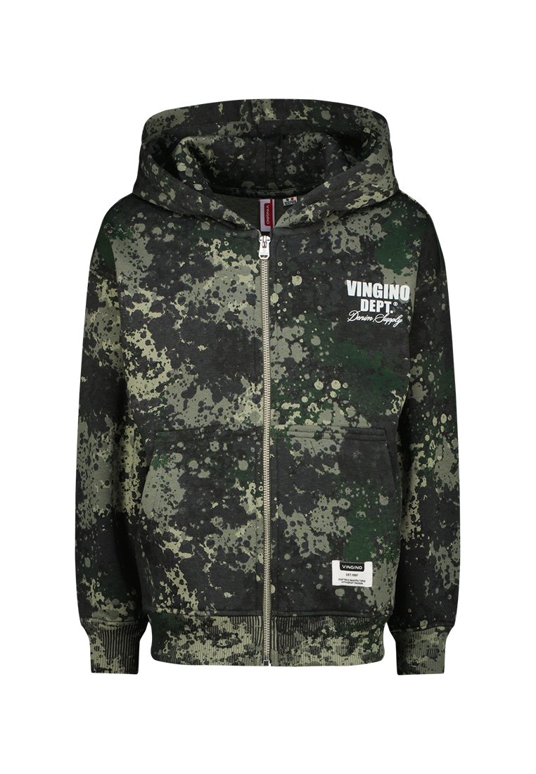 VINGINO Sweater met rits donkergroen