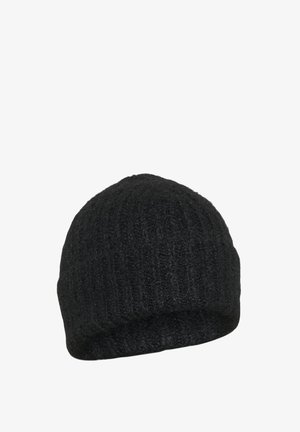 Kaffe Curve HELLA HOOD - Beanie - black deep