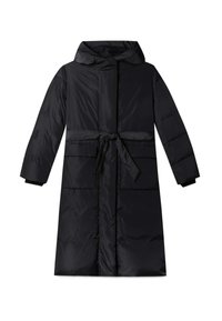 Stradivarius Zimní kabát - black