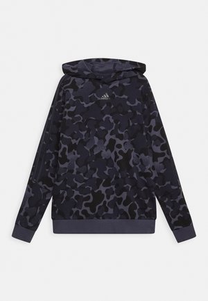 adidas Performance, UNISEX - Felpa con cappuccio - shadow navy/black/white