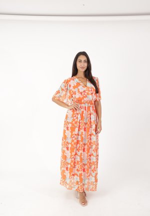 Robe longue - orange