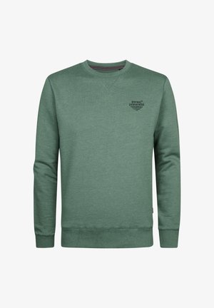 Petrol Industries, MEN SWEATER ROUND NECK - Sweater - oil green