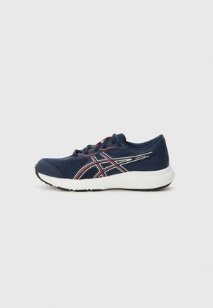 GEL CONTEND 9 UNISEX - Laufschuh Straße - midnight/flash red