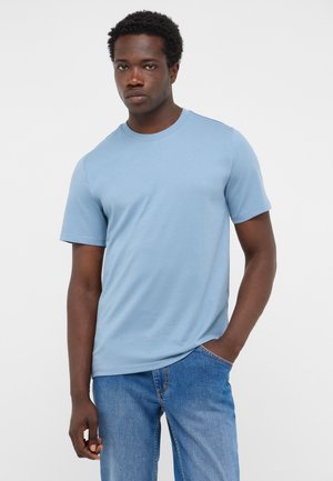 Mustang, T-Shirt basic - blau