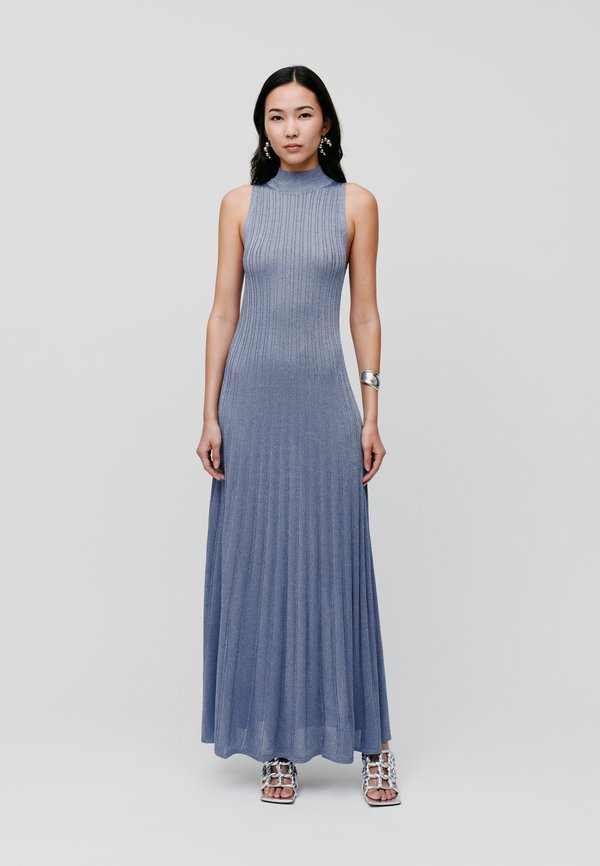 Cocktailkleid/festliches Kleid - sommerblau glitzer