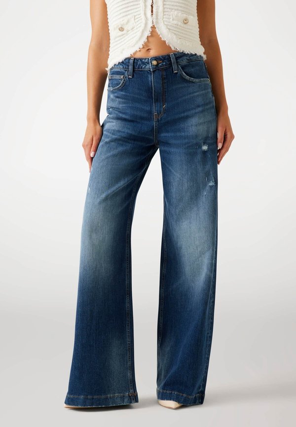 BELLAGIO - Wide Leg - blau