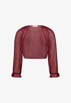 Vera Mont, VERA MONT MIT GEKRÄUSELTEM AUSSCHNITT BOLERO-JACKE - Veste légère - deep dahlia
