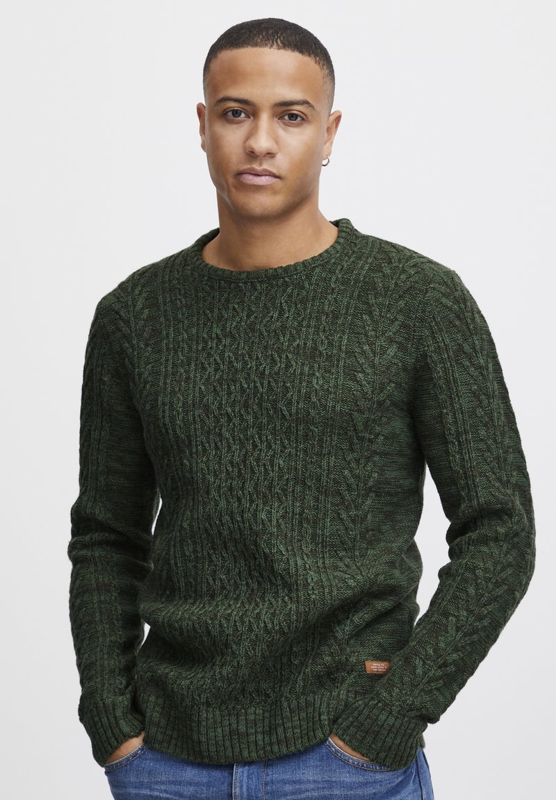 Blend - PULLOVER - Stickad tröja - greener pastures, Förstora