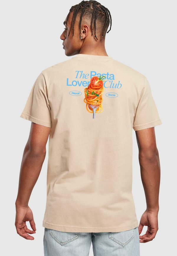 THE PASTA LOVER CLUB  - T-Shirt print - sand