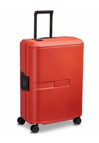 Delsey Paris BLOCK HARDSIDE 4-ROLLEN TROLLEY 67 CM - Maleta de cabina - red