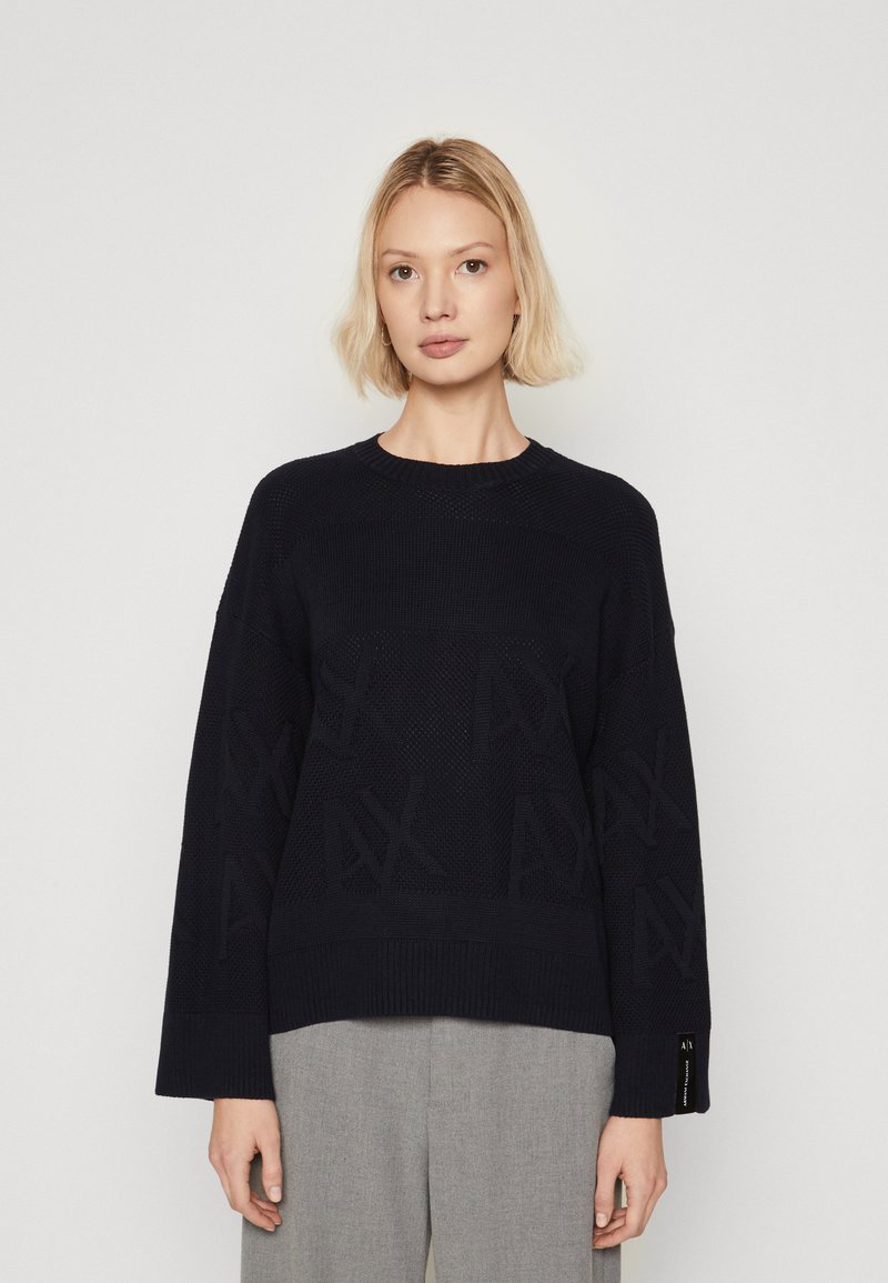 Armani Exchange Pulover - blueberry jelly