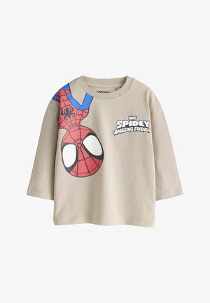 Next, REGULAR FIT - SPIDEY LONG SLEEVE T-SHIRT - Langarmshirt - cement